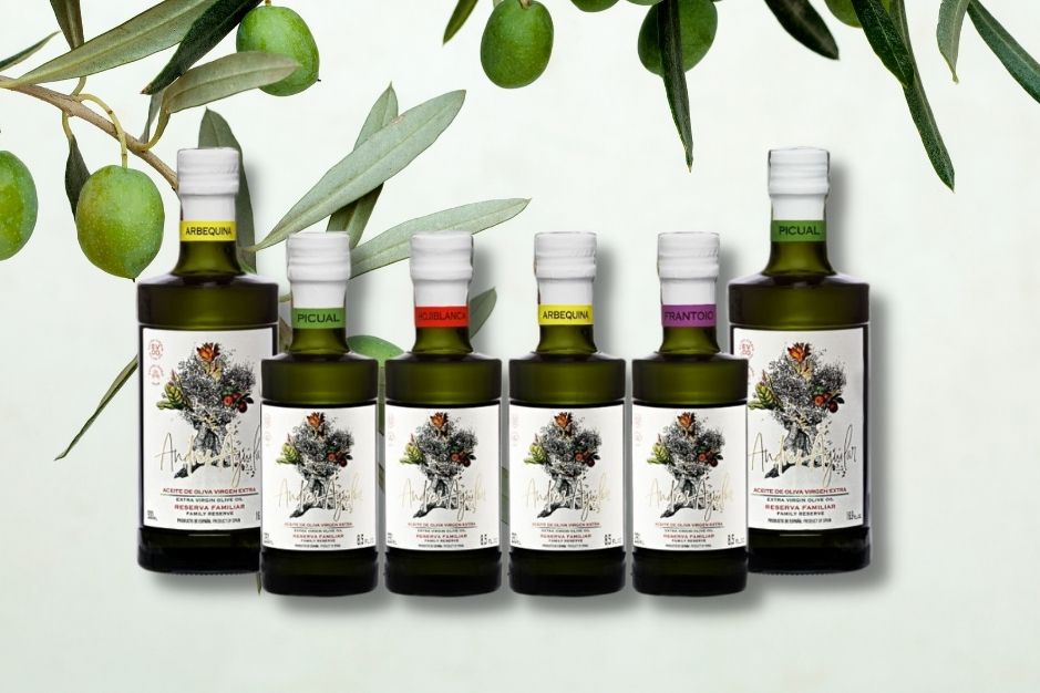variedades de aceite de oliva virgen extra almazara andrés aguilar tienda online aove premium cosecha temprana