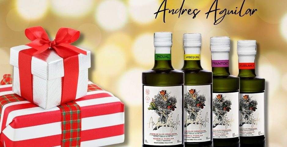 regalos navidad aove aceite de oliva virgen extra picual arbequina fantoio hojiblanca almazara andres aguilar